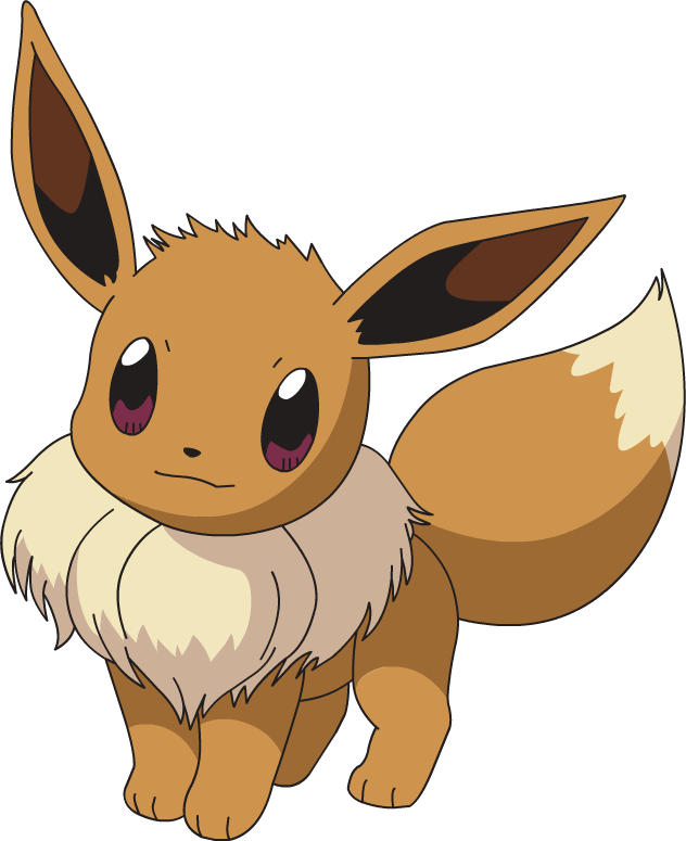 133eevee Ag Anime - Eevee Png (632x775), Png Download