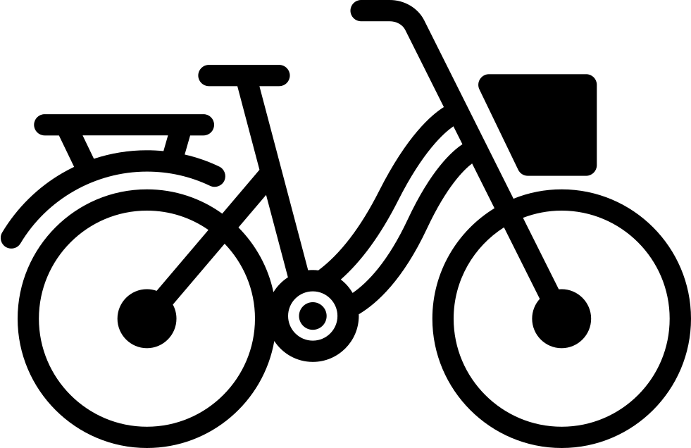 Vector Bike Basket - Bike Vector (981x636), Png Download
