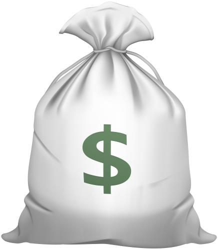 Money Bag Png Clip Art - Coffee Beans Clipart (436x500), Png Download