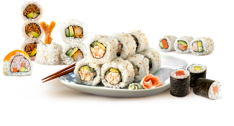 Japanese Food Transparent Png - Sushi Maker Kit Traditional Food Japanese Roll Handcrafted (885x431), Png Download