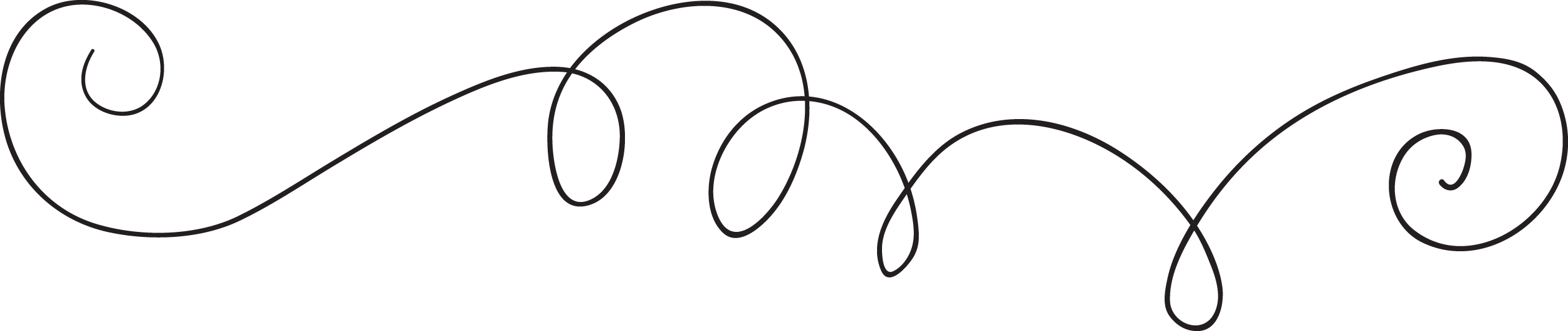 Download Png Vector - Baby Swirls Png (2519x531), Png Download