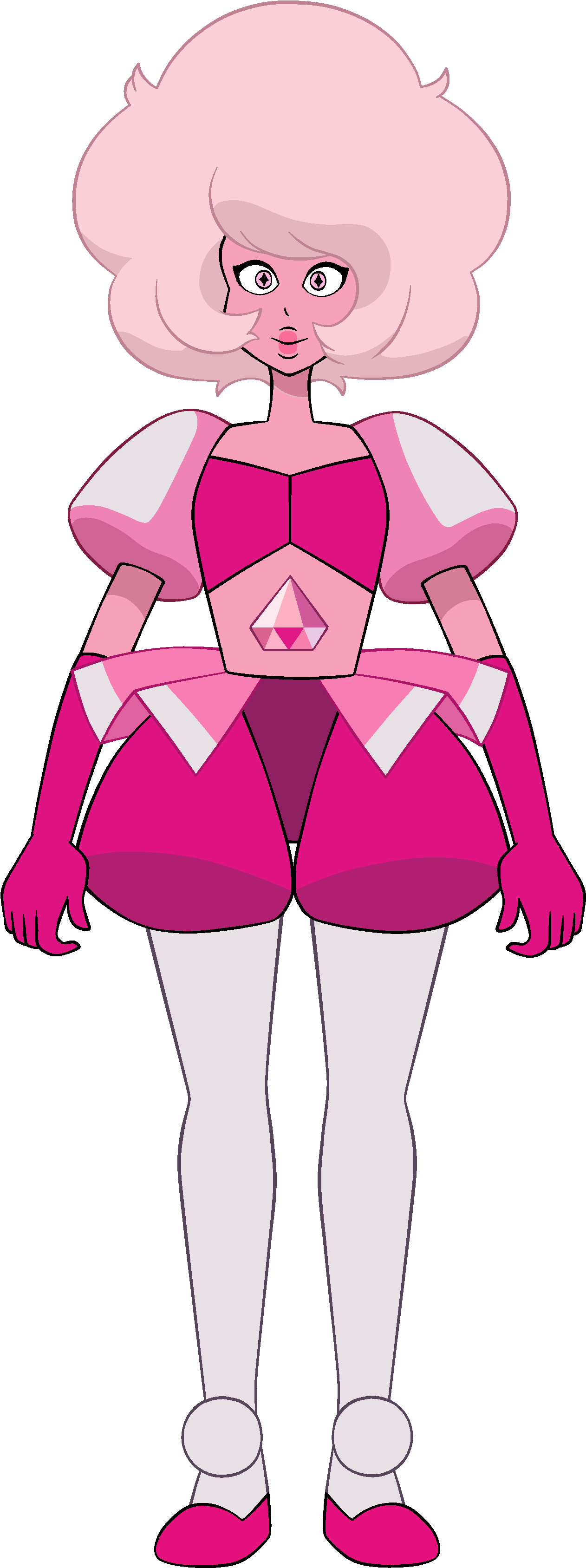 Pink Diamond - Pink Diamond Steven Universe Reveal (1356x3500), Png Download