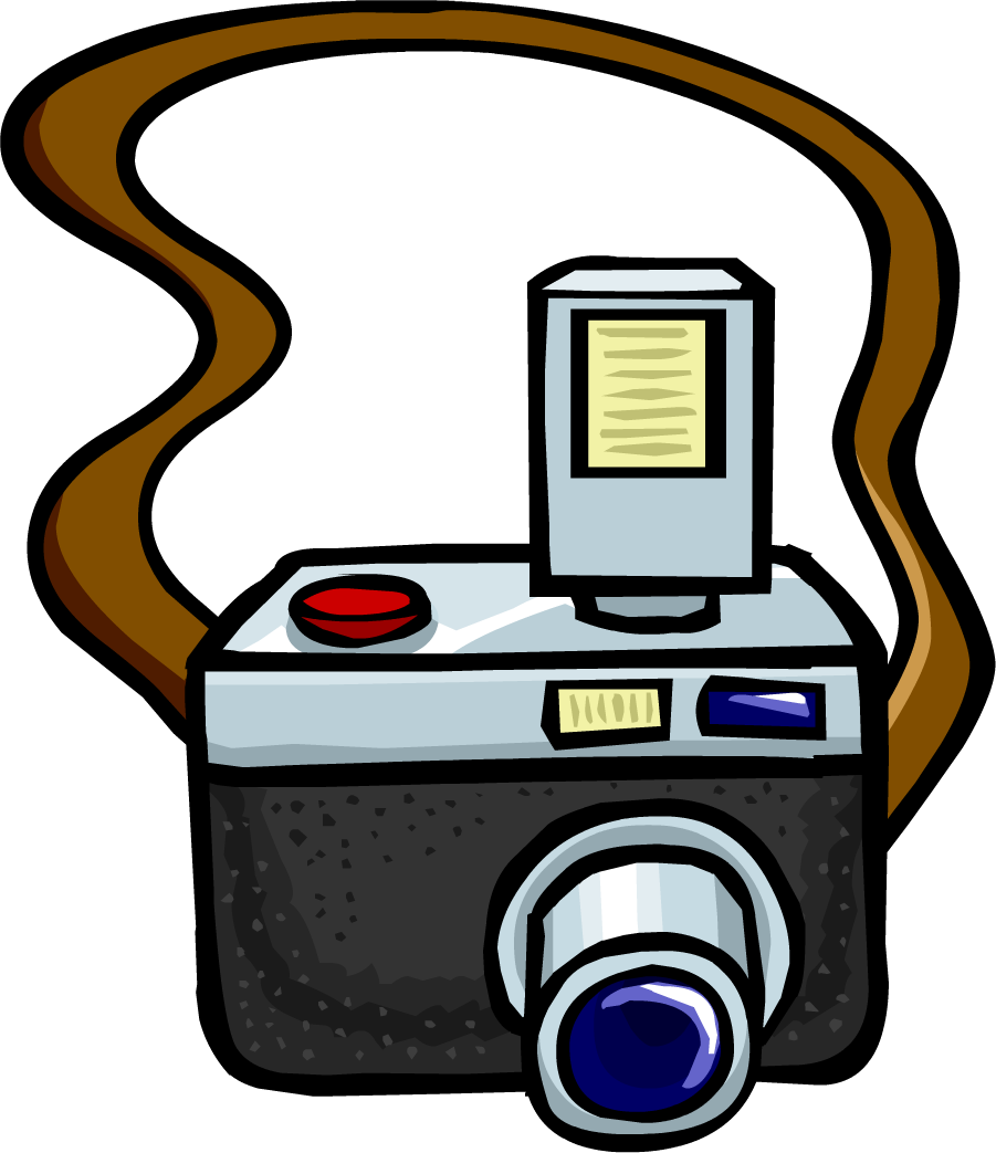 Camera - Club Penguin Camera (901x1043), Png Download