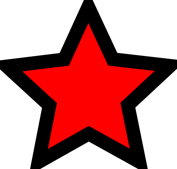 Star Svg Clip Arts 600 X 574 Px (600x574), Png Download