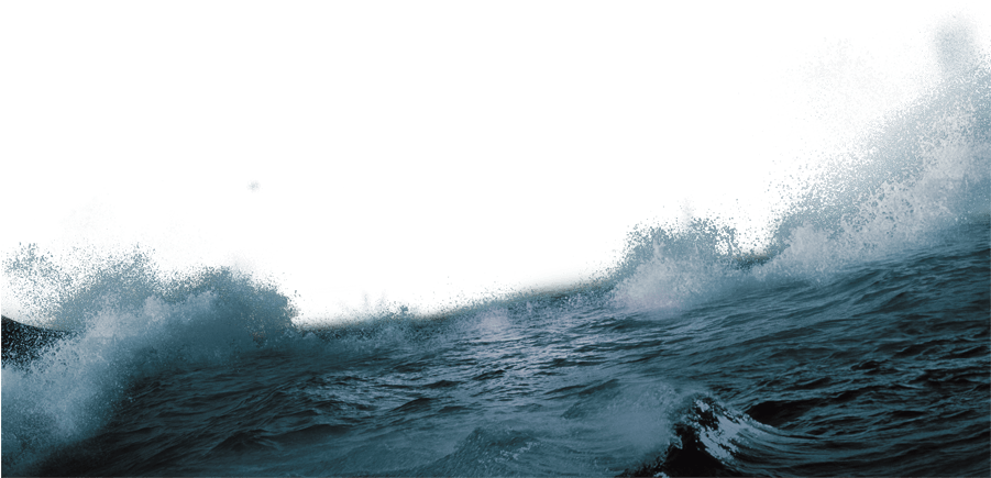 Ocean Waves - Ocean Transparent Png (900x463), Png Download