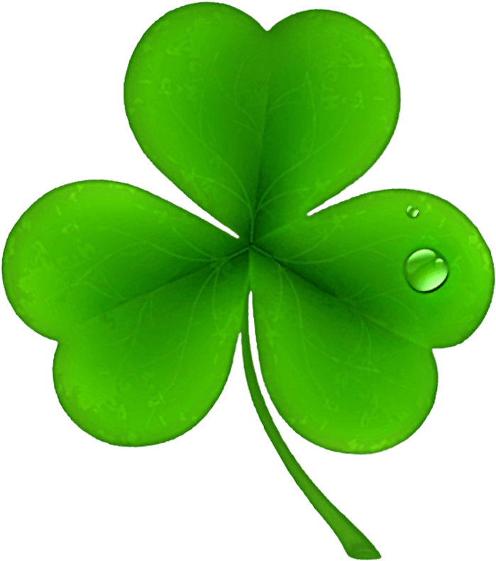 Patrick Tüpleri - St Patricks Day Clover Png (558x600), Png Download