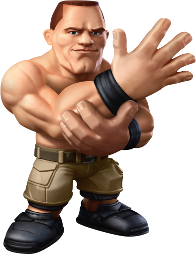 John Cena Sc Cut By Danger Liam - Wwe Slam City 2: Rise Of El Diablo (hardcover) (394x510), Png Download