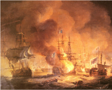 How Did Superman Rule The Ottoman Empire - Battle Of The Basque Roads (371x518), Png Download