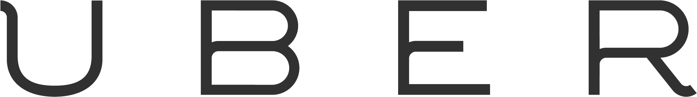 Uber Logo Png - Uber (3143x1000), Png Download