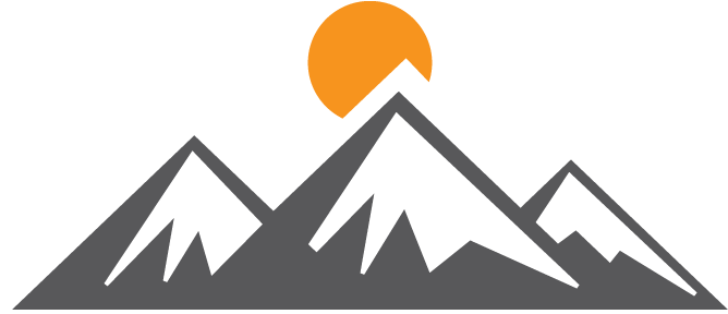 Mountain Png - Mountain Logo Transparent Background (667x354), Png Download