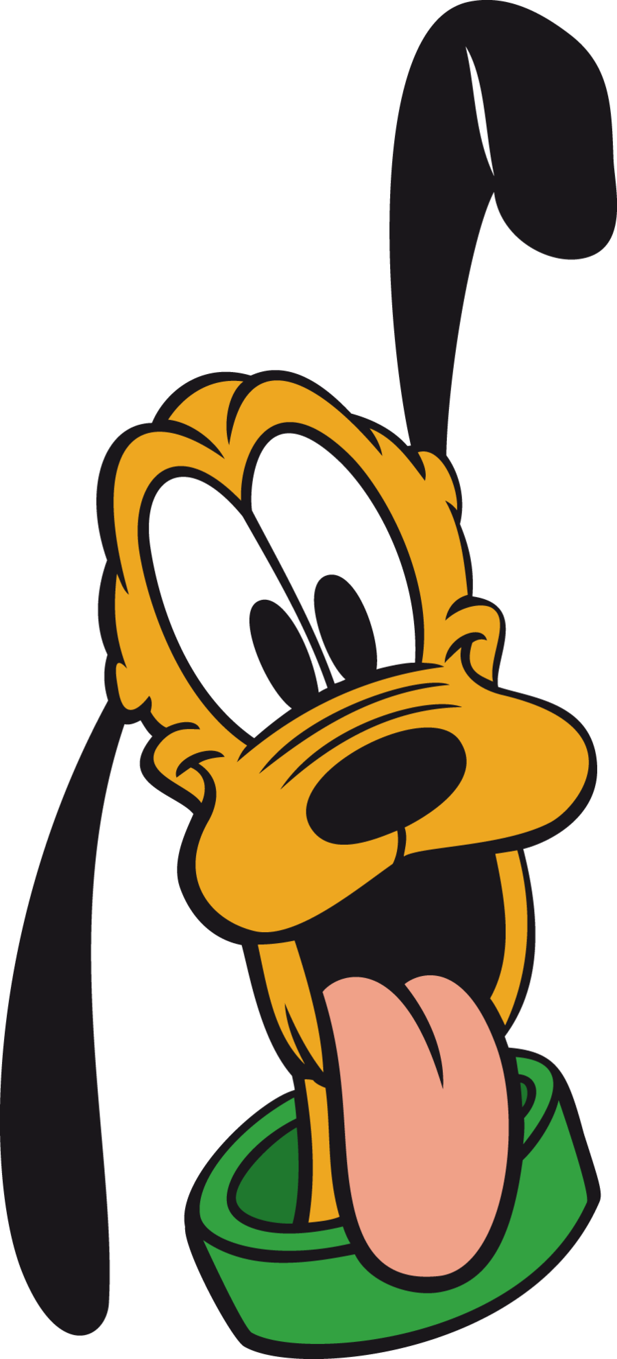 Pluto By Ireprincess - Pluto The Dog (900x1980), Png Download