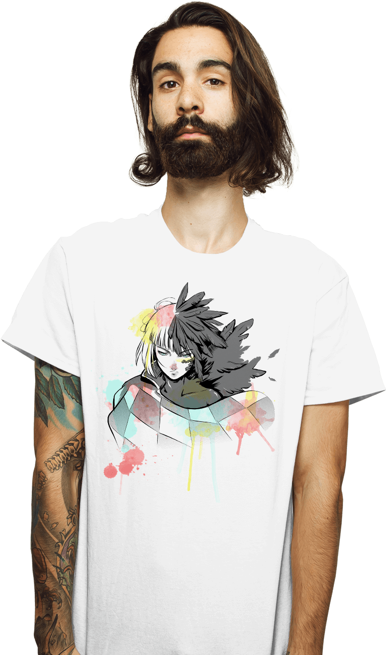 Howl Watercolor - Return Of The Hero Shirt (930x1322), Png Download