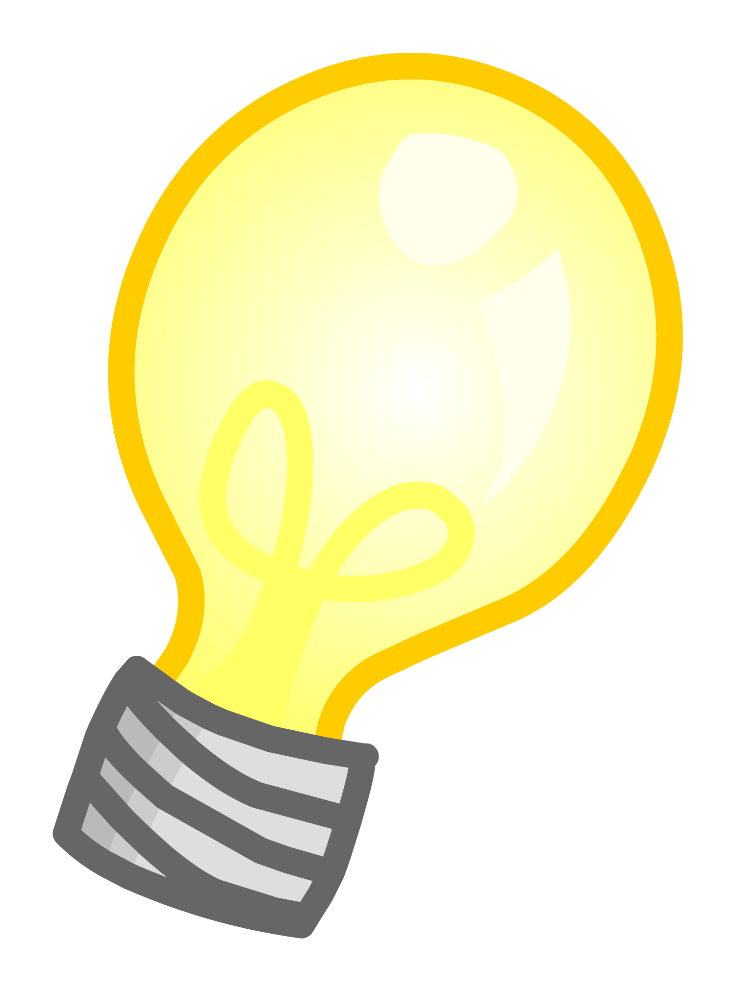 Light Bulb Pin - Lightbulb Png (1501x2022), Png Download