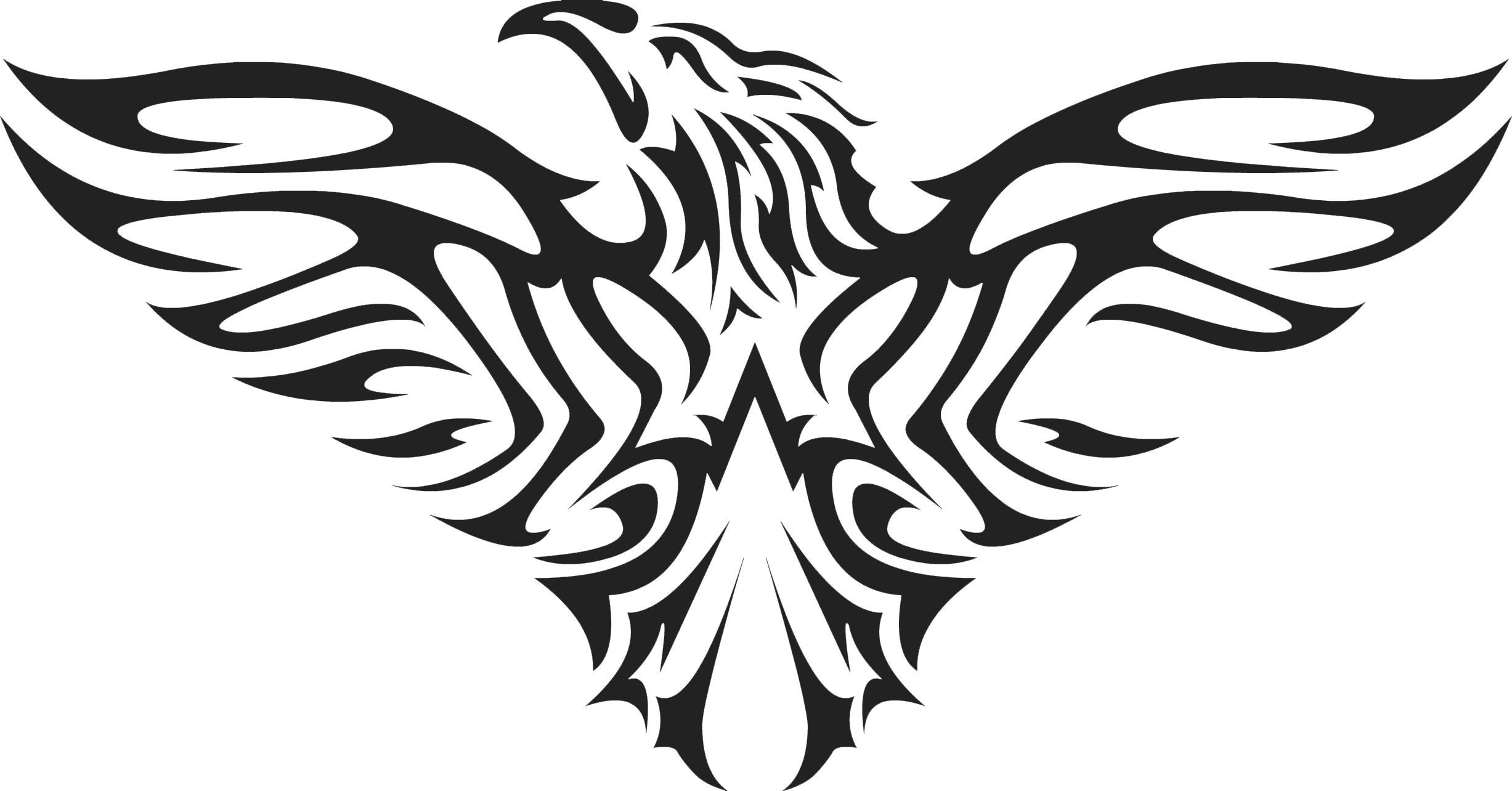 Download Free Eagle Symbol Clipart Icon Favicon - Assassin's Creed Bird Logo (2454x1284), Png Download