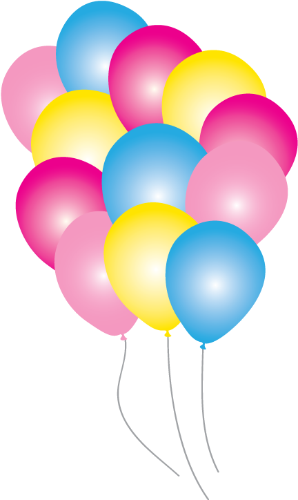 My Little Pony Balloons Party Pack - My Little Pony Png (595x842), Png Download