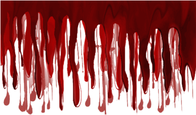 Which Man Utd Players Don't Really Have Red Blood Dripping - Blood Dripping Down A Wall Png (400x384), Png Download