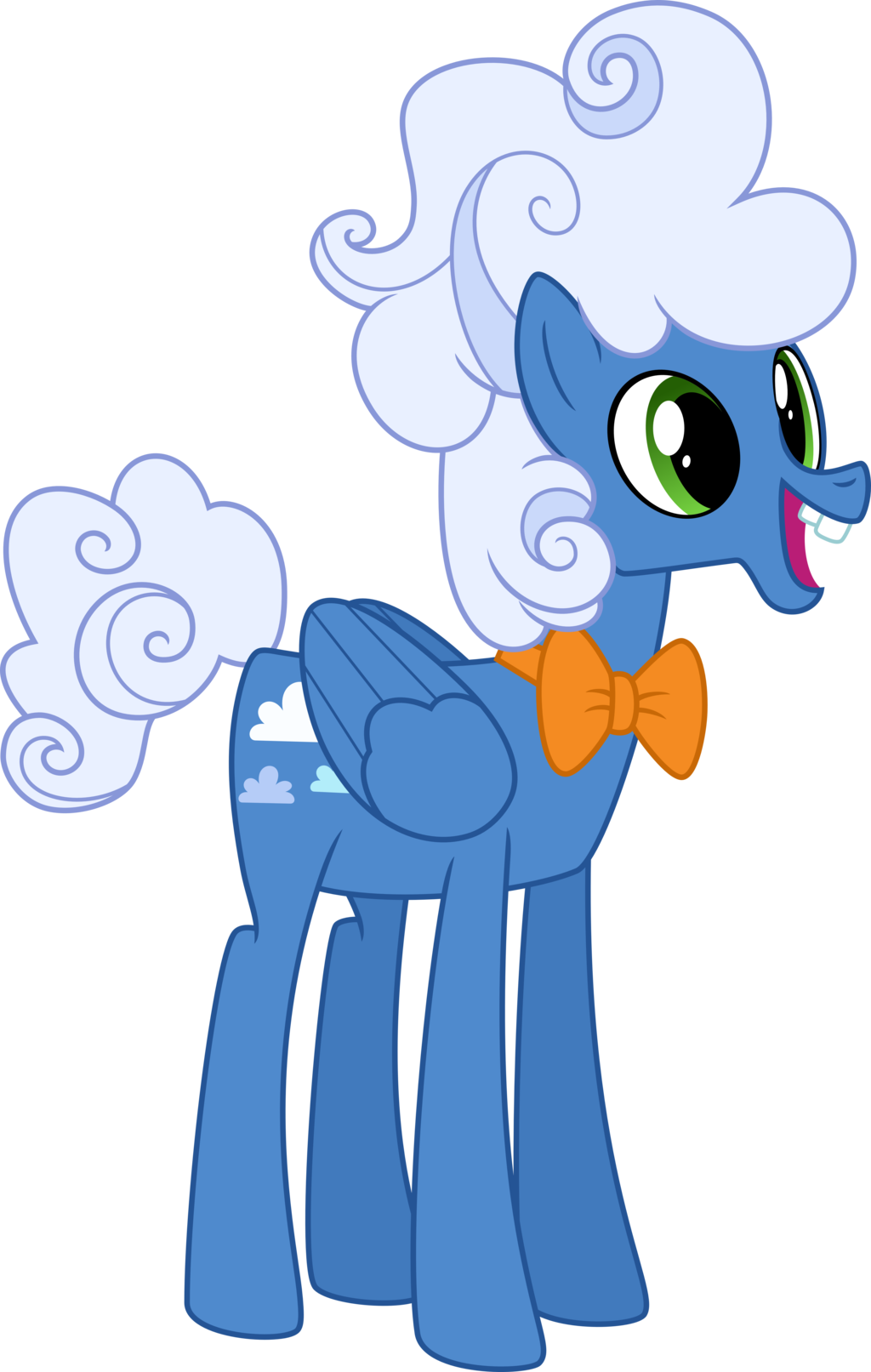 Fluffy Clouds - My Little Pony Fluffy Clouds (1024x1613), Png Download