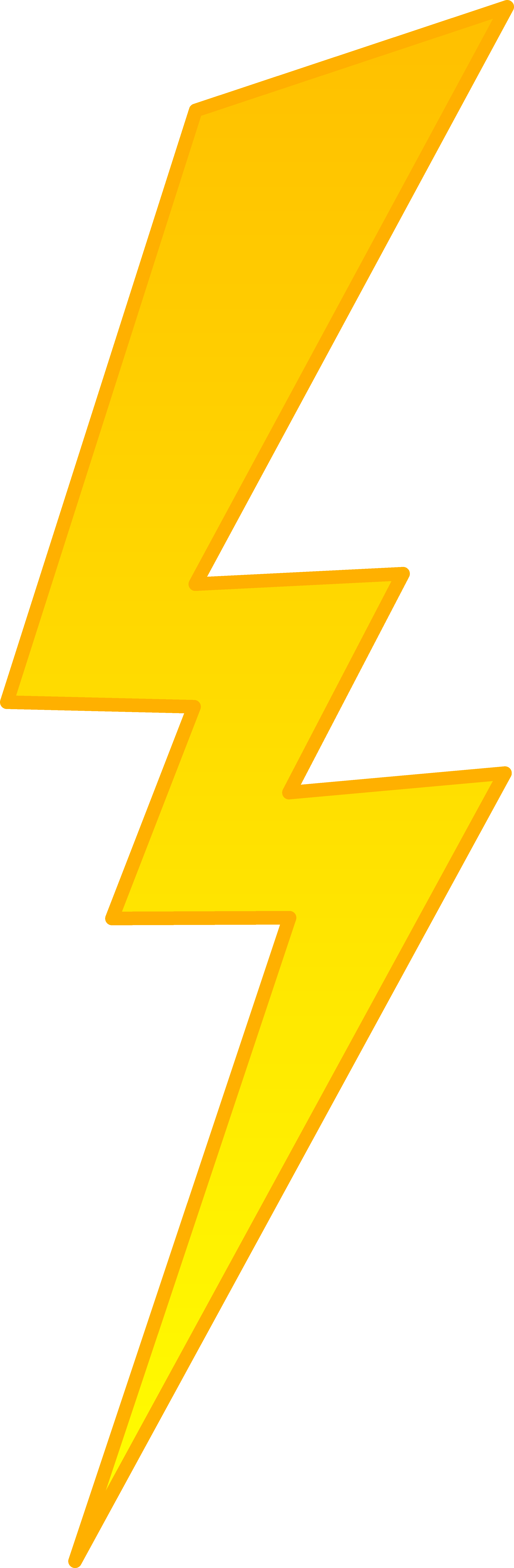 Lightning Bolt Logo Cartoon Lightning Bolt Clip Art - Lightning Strike Zig Zag (3134x9556), Png Download