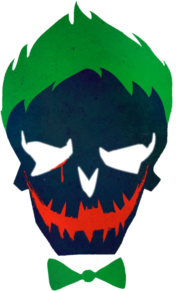 By Alottaoficial On Deviantart - Joker Suicidé Squad Logo (600x985), Png Download