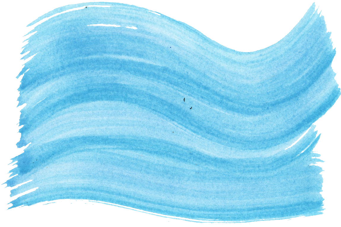 Free Download Blue Watercolor Brush Stroke Wave Full Size Png Download Seekpng