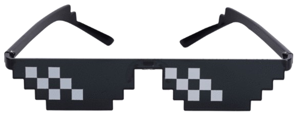 Thug Life Glasses Png Free Download - Thug Life Sunglasses (600x598), Png Download