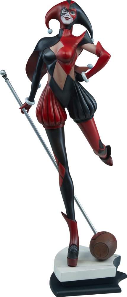 Dc Comics Statue Harley Quinn - Figurine (429x1000), Png Download