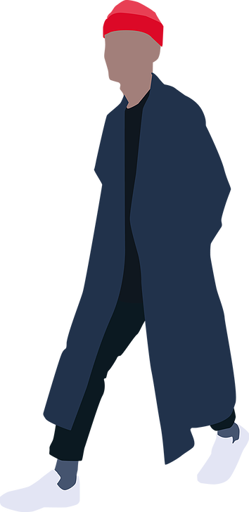 Flat People People Cutout, Cut Out People, People Png, - Flat People Architecture (354x728), Png Download