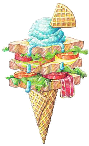 Glaces,ice Cream - Ice Cream (409x571), Png Download