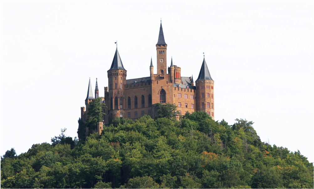 Castle Png - Hohenzollern Castle (1024x772), Png Download