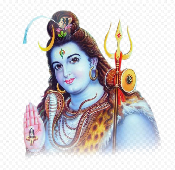 Lord Shiva Free Png Image - Lord Shiva Png (592x576), Png Download