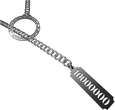 Earring Transparent Noose Picture Freeuse Stock - Lariat Chain (400x400), Png Download