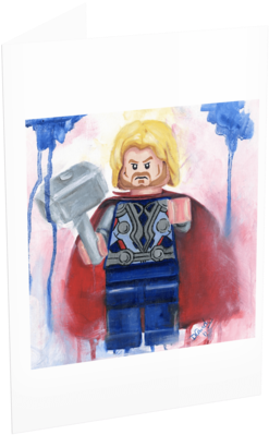Thor Card - Thor (480x480), Png Download