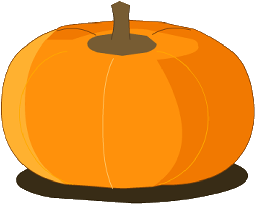 Small Pumpkin - Pumpkin (500x500), Png Download