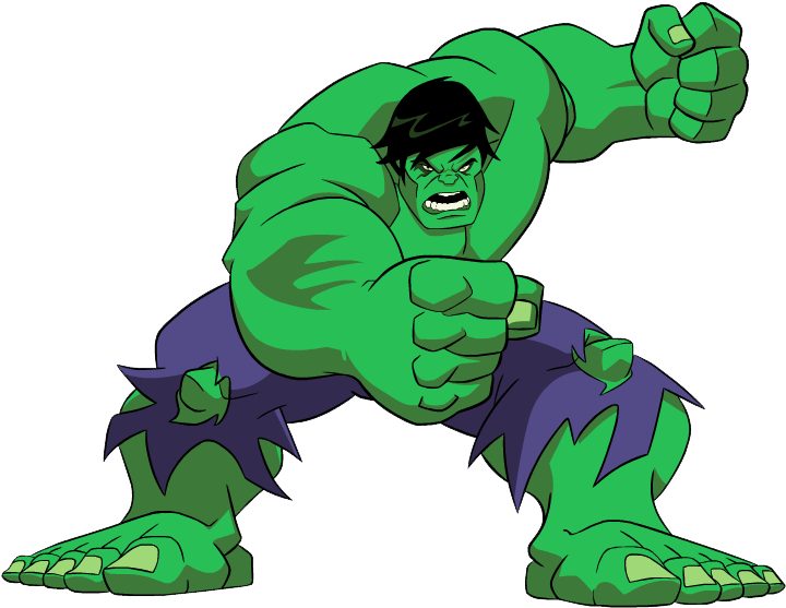 Hulk - Hulk Clipart (742x574), Png Download