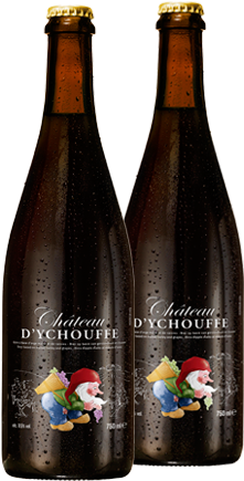 Chateau Dychouffe Col V2 - La Chouffe Bière Château D'y Chouffe Rosé (280x494), Png Download