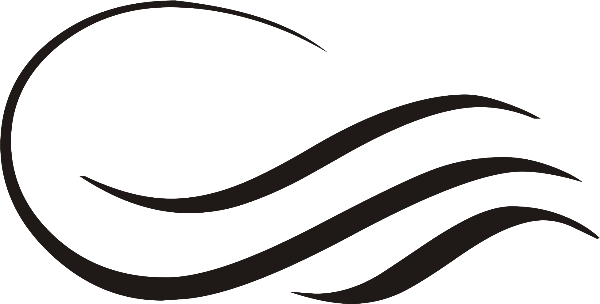 Lines Clipart Ornament - Scalable Vector Graphics (2000x1025), Png Download