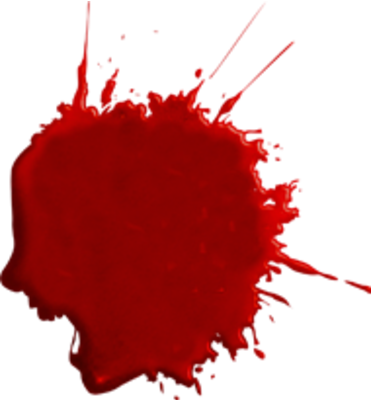 Image Blood Splatter Psd47945 Png Camp Half Blood Role - Blood Puddle Transparent Background (371x400), Png Download