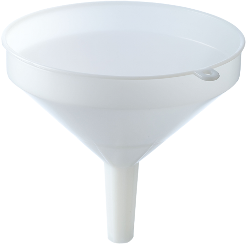 10 Inch Heavy Duty Plastic Funnel - Martini Glass (550x550), Png Download