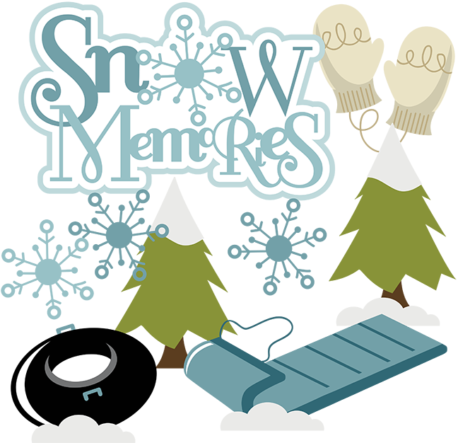 Snow Memories Svg Snow Memories Scrapbook Svg Snow - Scalable Vector Graphics (648x626), Png Download