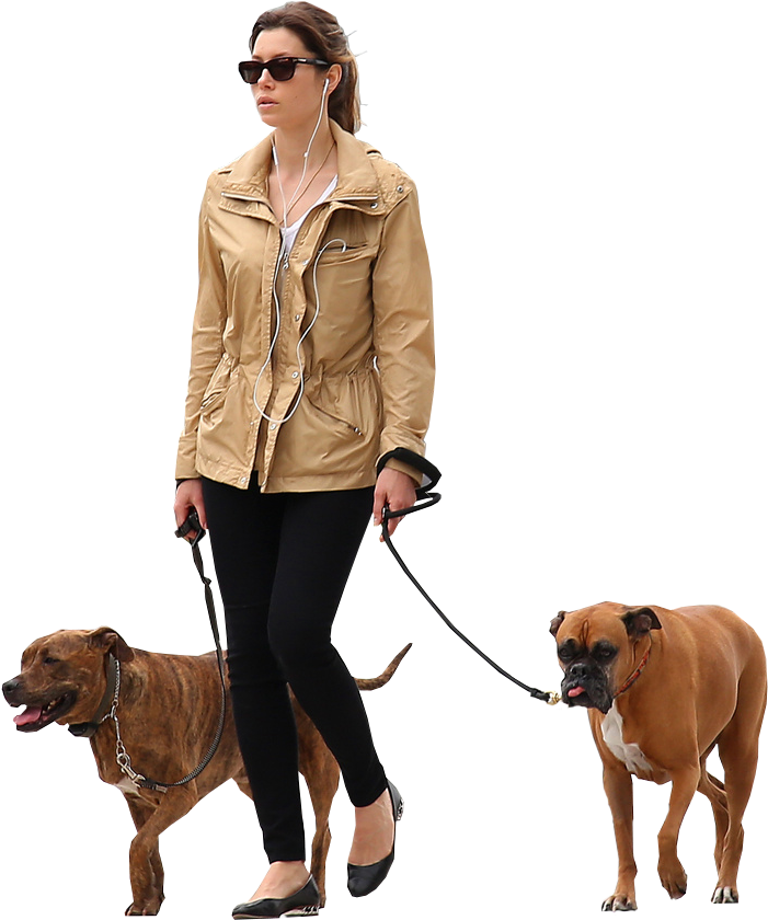 Woman Dogs People Cutout, Cut Out People, Architecture - Personas Para Photoshop Sin Fondo (775x894), Png Download