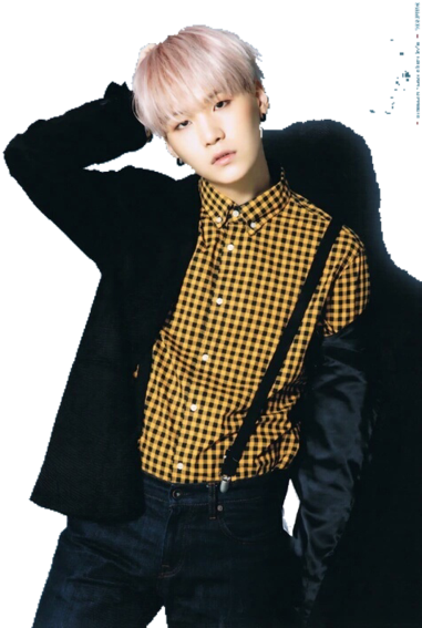 Yoongi Transparent Deviantart - Suga Photoshoot (400x568), Png Download