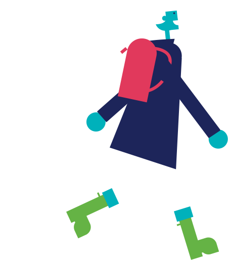 Read Maggie Singleton's Story About Her Journey To - Illustration (451x514), Png Download