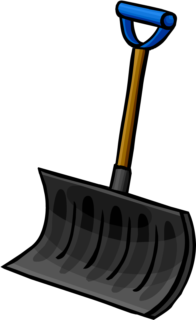 Snow Shovel Png - Winter Shovel Clip Art (1116x1116), Png Download