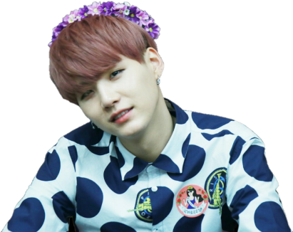 Sticker Suga Bts Transparent (500x333), Png Download