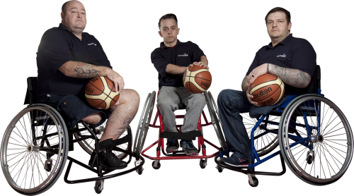 More Than Sport - Wheelchair Basketball (500x278), Png Download