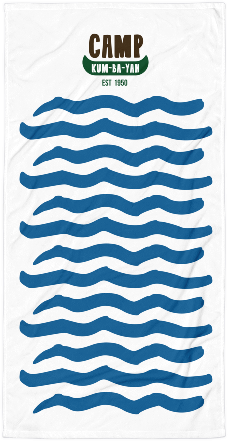 Camp Kum Ba Yah Beach Towel (1000x1000), Png Download