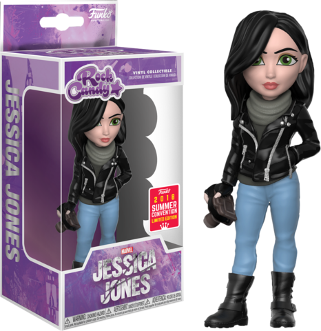 Marvel Funko Rock Candy Jessica Jones - Funko Rock Candy Marvel (466x480), Png Download