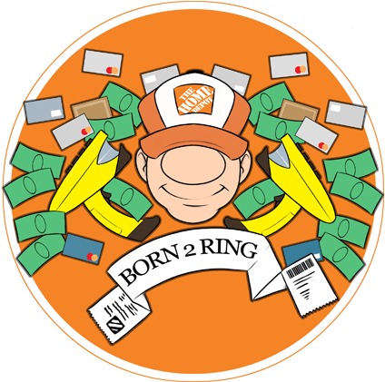 Well, It Turns Out That They "picked" My Designs, But - Home Depot Homer Cashier (435x435), Png Download