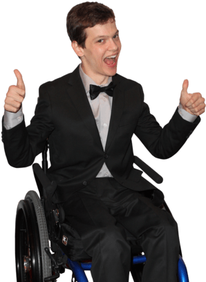 Micah Fowler On Booking His Speechless Role And Playing - Micah Fowler (330x412), Png Download