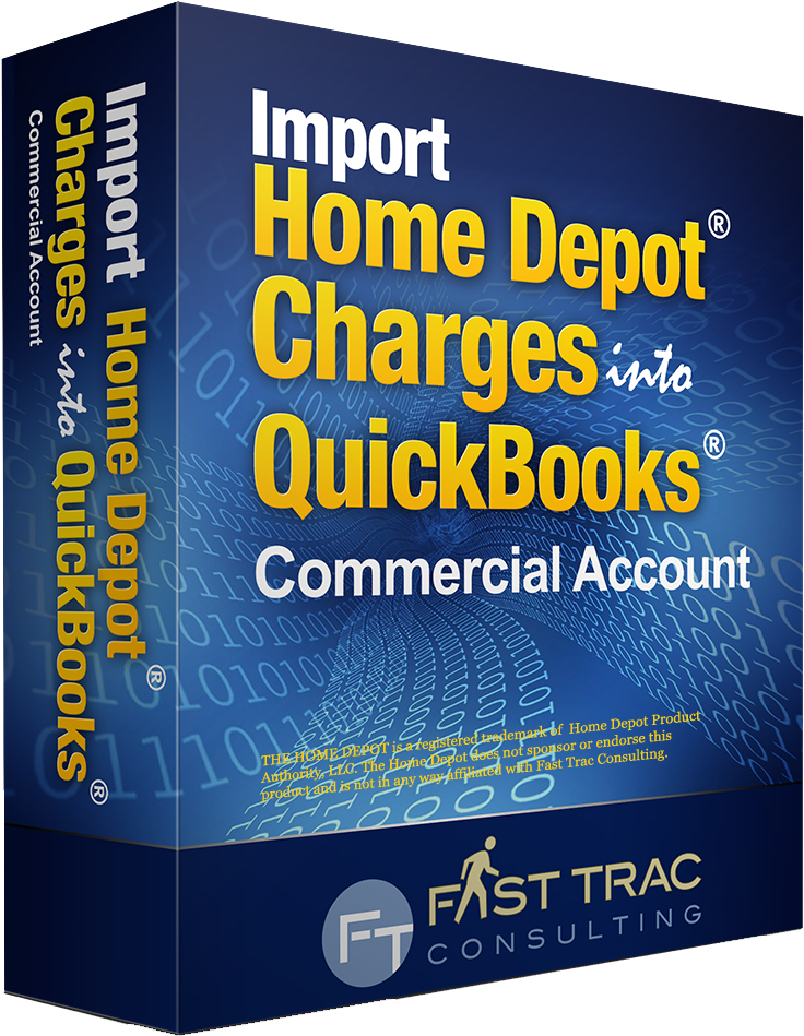 Import Home Depot Charges Into Quickbooks - Pro Xtra (804x975), Png Download